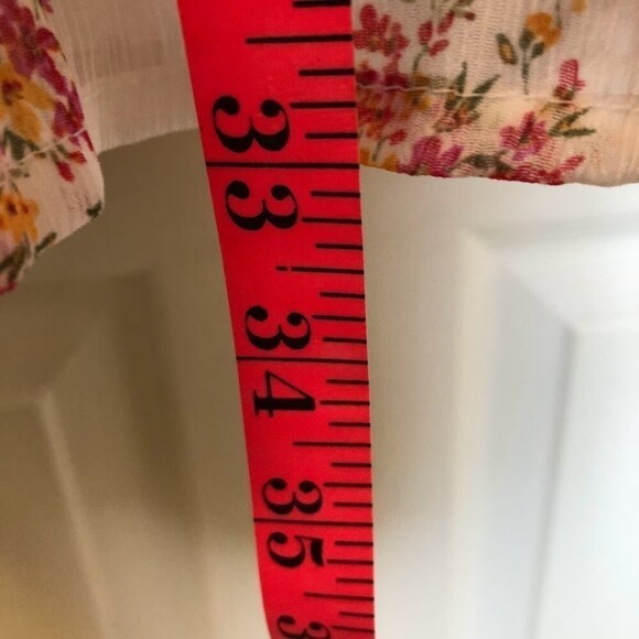 Vince Camuto Women's Floral Ruffles LS Roomy Lined Tiered Midi Dress NWT XS - Picture 10 of 11